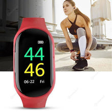 Load image into Gallery viewer, 2 In 1 Smart Watch with Bluetooth Earphone - AI Heart Rate Monitor Smart Wristband Long Time Standby Sport Watch
